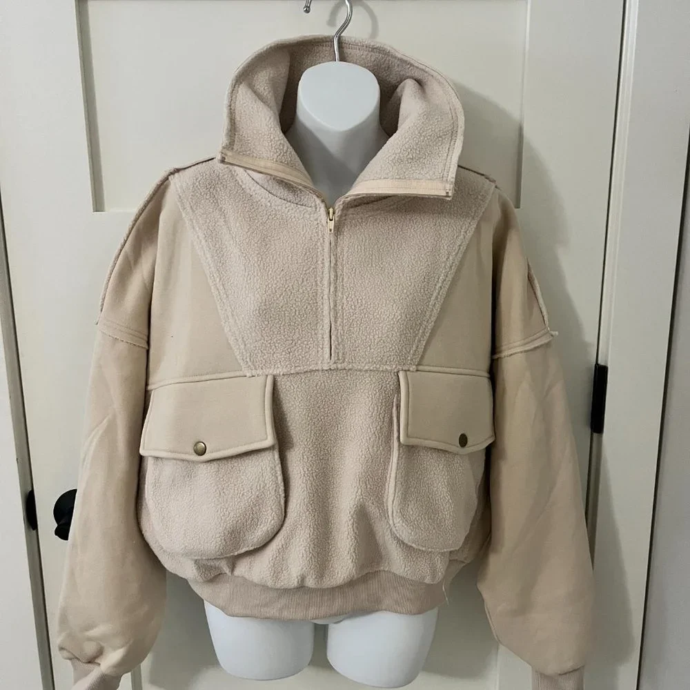 Beige Women's Crop Top - Picture 8 of 10